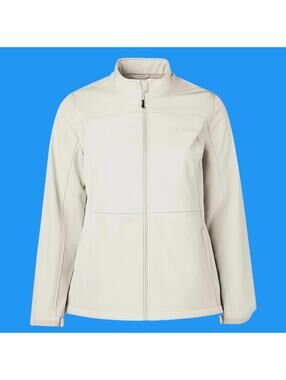 Magellan Outdoors Women's Hickory Canyon Softshell Jacket in White Size XL